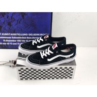 （Ready Stock）100% Ori！ SK8-LOW PRO Old Skool Black/White Kasut