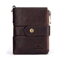 Free Engraving Rfid Cowhide Leather Wallet Men Crazy Horse Wallets Short Coin Purse Male Money Bag High Quality Walet