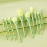 10PcsBag Makeup Brushes Set 2020 Summer Candy Color Foundation Eyeshadow Powder Soft Synthetic Fiber Beauty Make Up Brush