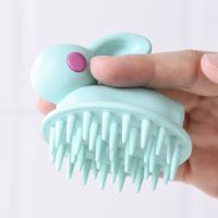 Silicone Shampoo Scalp Hair Massager Head Body Scalp Massage Brush Comb Hair Washing Comb Shower Brush Bath Spa Massage Brush