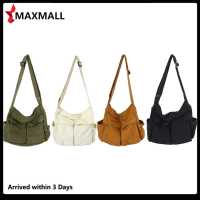 ?Quick Arrival?Female Fashion Canvas Shoulder Bag Large Capacity Mobile Phone Crossbody Bag?Arrive 1-3 Days?