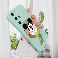 เคสโทรศัพท์ลายการ์ตูนมิกกี้ P50 P40โปรพลัส P40 P40 Huawei เคสป้องกันทนแรงกระแทกกล้องคลุมทั้งหมด