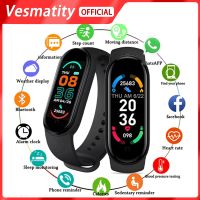 ¤☞✟ M6 Plus Sports SmartWatch Heart Rate Blood Pressure Monitoring Waterproof Smart Bracelet Men 39;s Women 39;s Multi function Watches