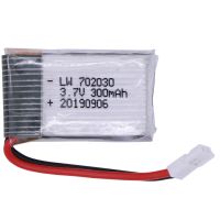 U830 FY530อะไหล่คอร์ดคอบเตอร์ Lipo X11C FQ777 DFD สำหรับ E55 300MAh 3.7V F180 FQ17W RC สำหรับชิ้นส่วน U816ของเล่นอิเล็กทรอนิกส์และรีโมทคอนโทรล