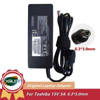 15V 5A 75W อะแดปเตอร์เอซีแล็ปท็อปของแท้สำหรับโตชิบา ADP-75KB B PA3283U-4ACA PA3378E-1ACA PA3378E-3AC3สายไฟและอะแดปเตอร์สำหรับ PA3469E-1AC3