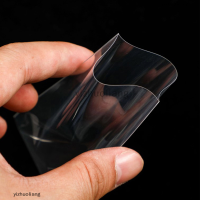 yizhuoliang 50pcs Original Korea Card Sleeves CLEAR Hard 3 inch photocard Protector Binder