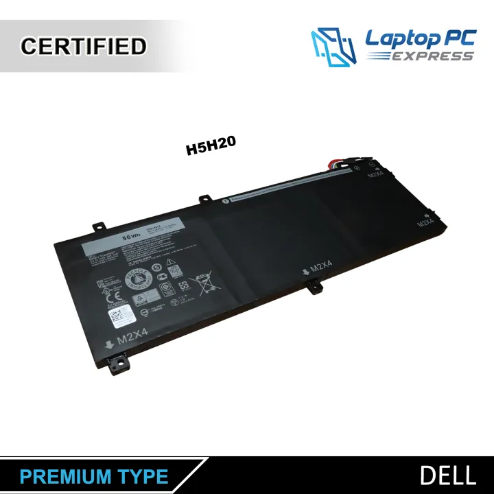 Dell Laptop Battery Replacement 56Wh H5H20 62MJV M7R96 05041C 5D91C for Dell XPS 15 9560 Series