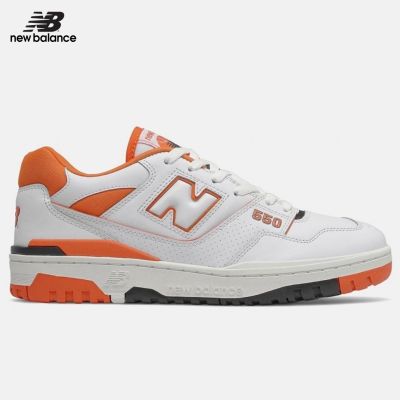New Balance NB BB550  รหัส : BB550HG1-Orange รองเท้าลำลอง รุ่นท็อป โดดเด่นด้วยการออกแบบและสีที่สวย