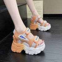 New Summer Ladies Sandals Platform Platform Shoes Casual Heightening Slope With Womens High Heels 10Cm Womens Sports Sandals