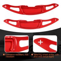 Aluminum Steering Wheel Paddle Shifter Extensions Covers 2 Pieces(Red) for Mazda 3 6 Axela Atenza CX-3 CX-5 MX-5 CX-9