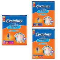 ♟Certainty Day Pants Diaper เซอร์เทนตี้ เดย์แพ้นท์  กางเกงผ้าอ้อมสำเร็จรูป สำหรับผู้ใหญ่ มี 3 ขนาด❤