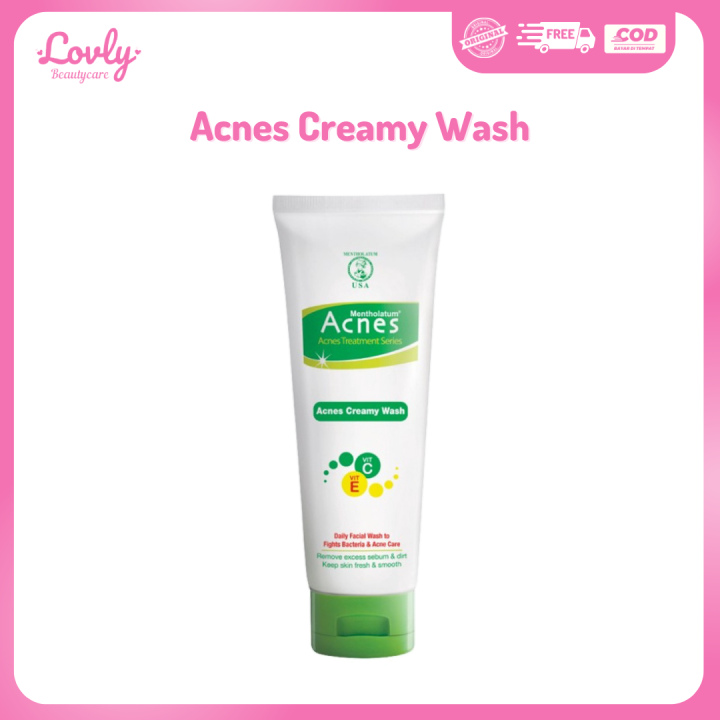 Acnes Creamy Wash Foaming Washing / Acnes Facial Wash | Lazada Indonesia