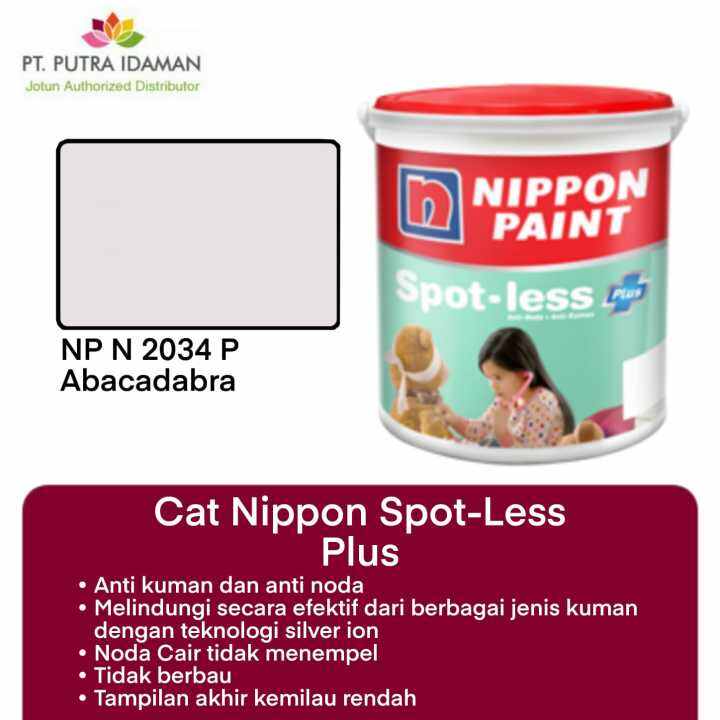 NIPPON PAINT INTERIOR SPOT-LESS PLUS - ABACADABRA N 2034P | Lazada
