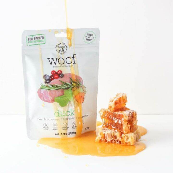 The New Zealand Pet Food Co. WOOF Natural FreezeDried Dog Bites 1.76