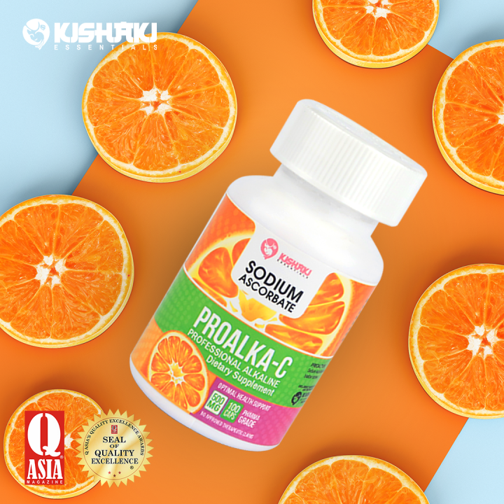 Kishaki PROALKAC Non Acidic Sodium Ascorbate Vitamin C With Zinc