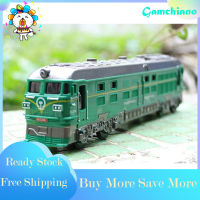 Gamchiano 1/87 Die Castหัวรถจักรรถไฟของเล่นดึงกลับสำหรับของขวัญเด็ก