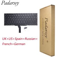 Pardsey US UK สเปนแป้นพิมพ์ Ru ฝรั่งเศสเข้ากันได้กับ A1370 MacBook Air A1465 11 2011 2012 2013 2014 2015