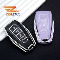 ghbfdbf TPU Auto Shell For Geely Coolray 2019-2020 Atlas Boyue NL3 Emgrand X7 EX7 SUV GT GC9 Borui Car Remote Key Case Cover Accessories