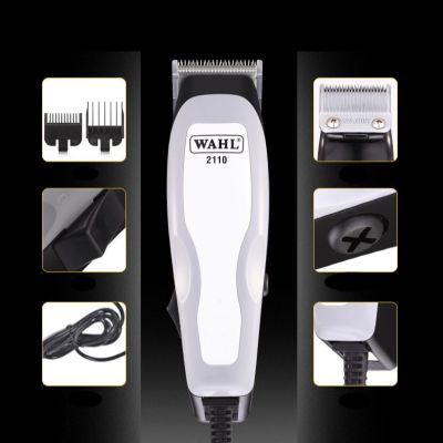 ปัตตาเลี่ยน WAHL 2110 Classic ของแท้100% อยู่ไทย มอเตอร์ไม่ร้อนไว เครื่องไม่ดัง ตัดผมเกลี้ยง ใบมีดแข็งแรง ลับคมแต่งฟันให้พร้อม แบตตาเลี่ยน