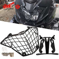 อุปกรณ์เสริมรถจักรยานยนต์สำหรับ KAWASAKI VERSYS X300 X250 VERSYSX300 VERSYSX250ไฟหน้า Protector Grille Guard Cover Protetion