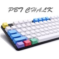 （Miss qis keycap）MechanicalKeycap 87/104/108 Keys PBT Chalk Set Color Personality Keycaps Formx