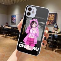 【เคสโทรศัพท์ Qiqi 】เคสโทรศัพท์อนิเมะ Chizuru Ichinose สำหรับ iPhone 14 13 12 11 Pro Max X XR XS 8 7 Plus เคสโทรศัพท์กระจกเหลว