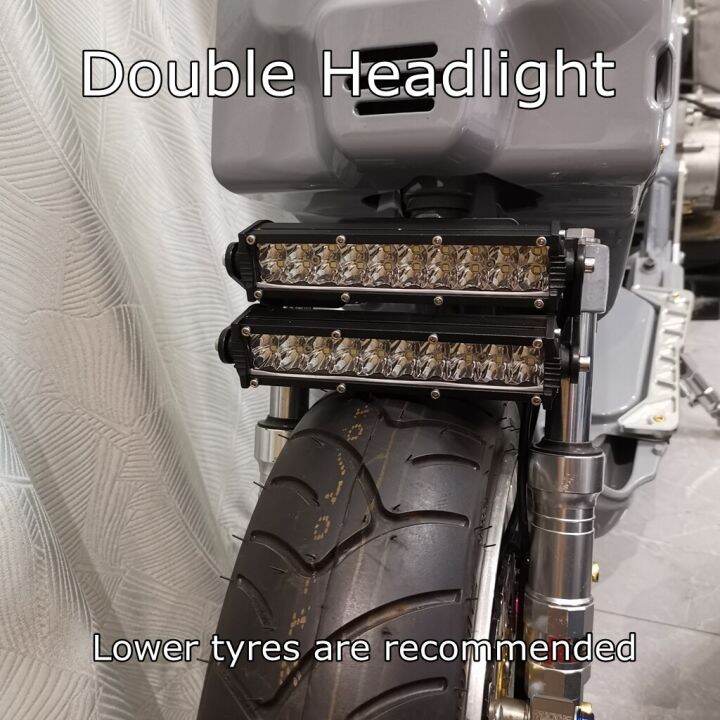 LED Headlight Head Light Bars Headlamps For Honda Ruckus Zoomer AF58