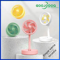 GOOJODOQ Mini พัดลมพัดลมแบบมือถือ LED Cooling Cooler USB แบบชาร์จไฟได้ Strong Wind 【ไทยแลนด์สปอต】