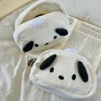 【 Xuthus Study】 Tas Kosmetik ซานริโอ Pochacco น่ารักกระเป๋าเก็บของดูดีสไตล์เกาหลีใส่กล่องดินสอกล่องเครื่องเขียนความจุสูงแบบพกพา