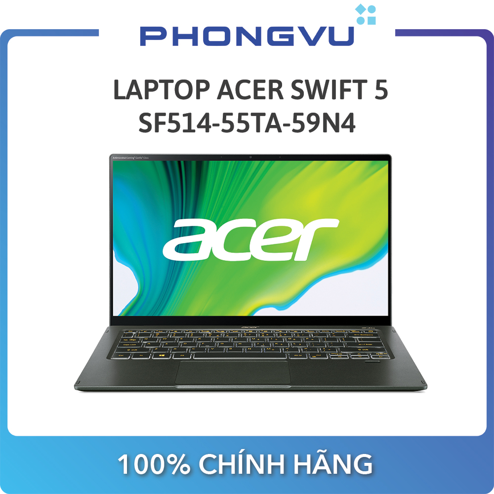 Laptop Acer Swift 5 SF514 ( 14 inch FHD/ i5-1135G7/16GB/1TB SSD/Win10 Home) (Xanh)