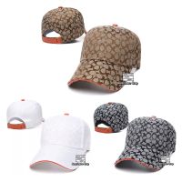 หมวกแก๊ป Cap หมวกโค๊ช หมวกแฟชั่นเกาหลี งานป้าย 100% มี 3 สี (ส่งจากไทย)