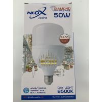 ( Pro+++ ) คุ้มค่า หลอดไฟแอลอีดีNeo-x หลอดไฟ LED Bulb รุ่น High power Diamond 50W ราคาดี หลอด ไฟ หลอดไฟตกแต่ง หลอดไฟบ้าน หลอดไฟพลังแดด