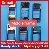 Salmatt กรอบกลางสำหรับ Samsung Galaxy A31 A315 A41 A415 A51 A515 A71 A715 A30s A21s ที่อยู่อาศัยเดิม Center โครงหุ้มแชสซีรถบังคับของเล่น