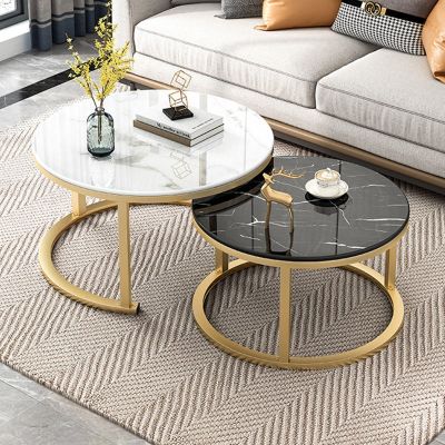[COD] minimalist tea combination round apartment home living room creative multi-functional mini light luxury