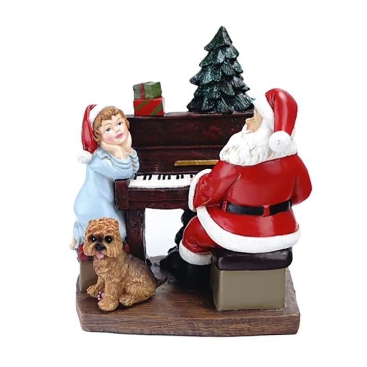 resin-santa-statue-christmas-home-decoration-desktop-santa-greeter-figurine-xmas-ornaments-new-year-gift