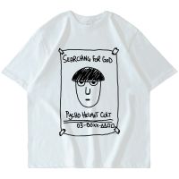 【Fashion】 Mob Psycho 100 Anime Print T Shirt Shigeo Kageyama Graphics T-Shirts Men Clothing Japanese Manga Casual Tee Shirt Tops Large แฟชั่นแขนสั้นผ้าฝ้าย