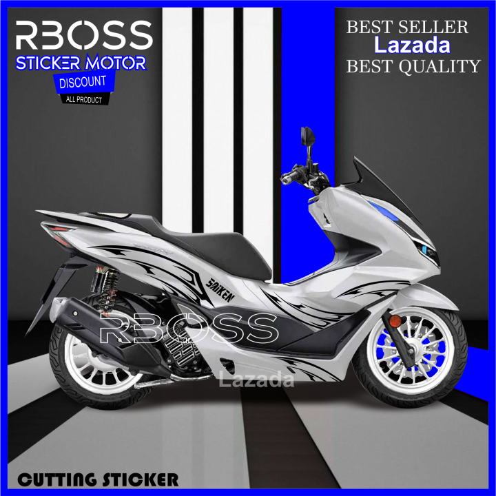 Striping Cutting Sticker Honda Pcx 160 Lazada Indonesia