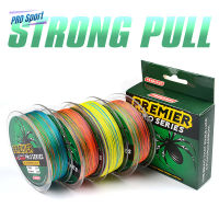 PRO 1ม้วน100M 4-Strands สายตกปลาถัก Super Strong Zero Elasticity Multicolor Fishing Tackle Tools