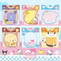 ✘❄ New Sanrio Alien Label Sticker Cartoon Cute Cinnamon Dog Kulomi Japanese Pocket Material Wholesale Anime Sticker Kawaii