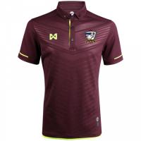 WARRIX SPORT เสื้อโปโล WA-3318FTM2-MG (สีเลือดหมู-เขียว)