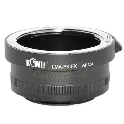 เลนส์อะแดปเตอร์ แปลงเลนส์เพนแท็กซ์ ไปใช้กับกล้องฟูจิ X-T1,T2,T3,T4,H1,X-T10,T20,T30,T100,T200,X-E1,E2,E3,E4,X-Pro2,Pro3 ได้ LMA-PK_FX Mount Adapter for Pentax K Lens to FujiFilm X-mount digital camera