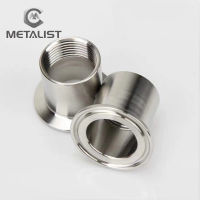 METALIST 2 "DN40 SS304สแตนเลสสุขาภิบาลหญิง Threaded Ferrule ท่อ Tri Clamp Type