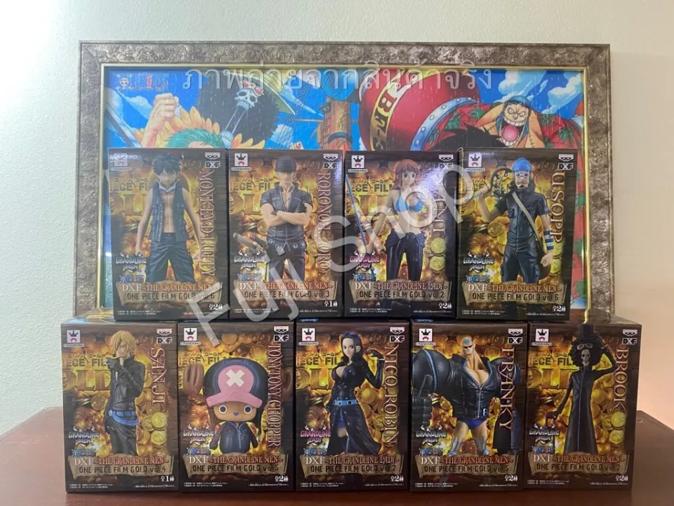 Straw Hat Pirates Film Gold Set ของแท้ JP แมวทอง - Grandline Men / Lady  Banpresto [โมเดลวันพีช] (9 ตัว) - Fuji Shop โมเดลลิขสิทธิ์แท้จากญี่ปุ่น  กว่า 2,000 รุ่น มือ 1 ทุกตัว พร้อมส่งทุกชิ้น : Inspired by