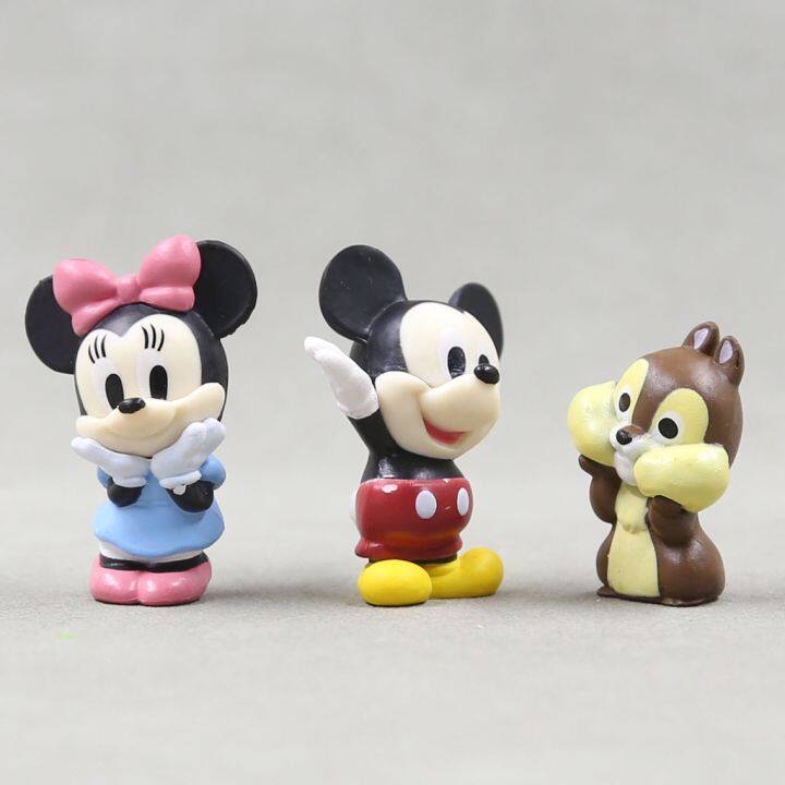 โมเดลตุ๊กตาฟิกเกอร์-disney-mickey-minnie-winne-the-pooh-bear-dumbo-chip-and-dale-ของเล่นสําหรับเด็ก-จํานวน-6-ชิ้น