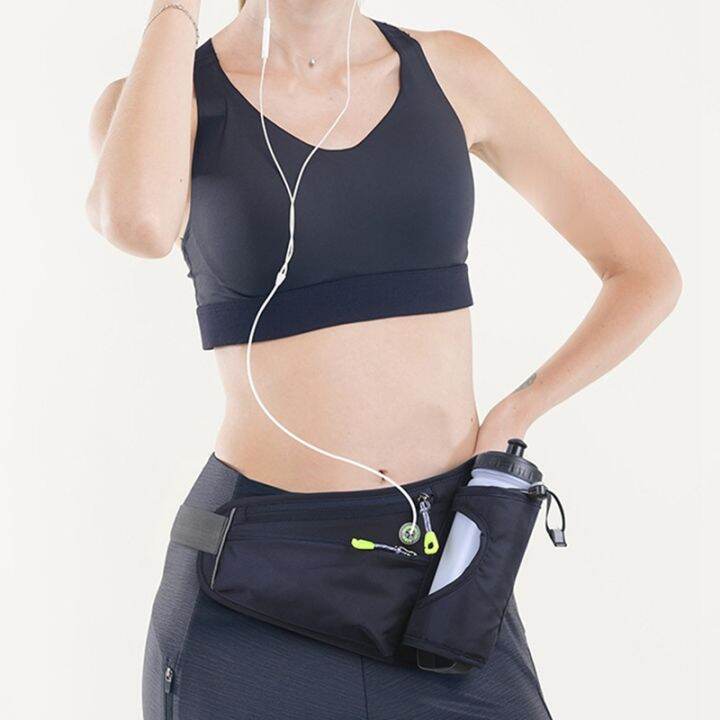 pack-bum-bag-multifunctional-fitness-water-bottle-waist-bag-waterproof-running-phone-bag-with-water-bottle-holder-for-men-women-running-cycling-hiking-walking-black