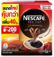 400g NESCAFÉ Red Cup Coffee Box เนสกาแฟ เรดคัพ กาแฟสำเร็จรูปผสมกาแฟคั่วบดละเอียด