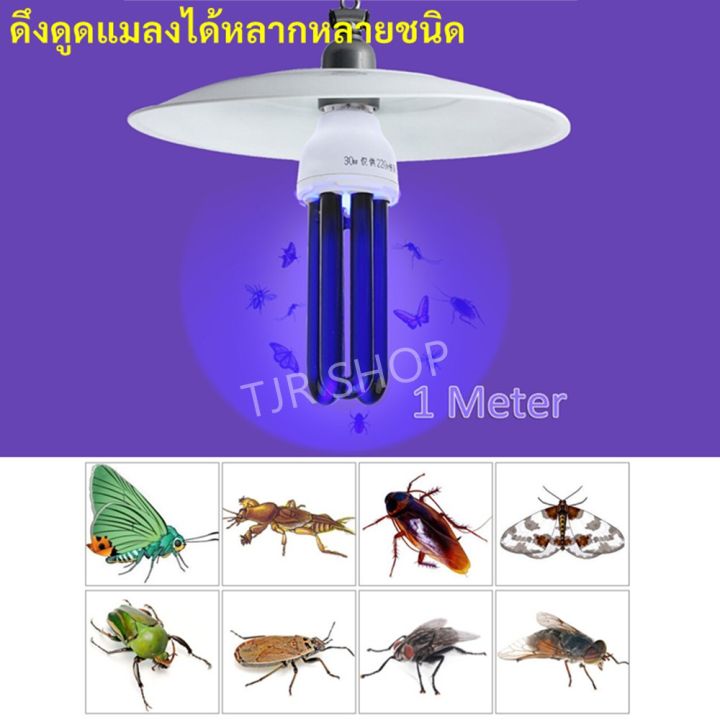 โปรโมชั่น-ส่ง-89-tjr-หลอดไฟ-แบล็คไลท์-black-light-40w-220v-แสงม่วง-ขั้วเกลียว-ใช้-ตรวจธนบัตร-ไฟเวที-การแสดง-ราคาถูก-หลอด-ไฟ-หลอดไฟตกแต่ง-หลอดไฟบ้าน-หลอดไฟพลังแดด