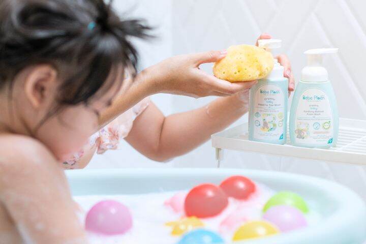 bebe-ploen-organics-baby-head-to-toe-wash-เบเบ้-เพลิน-ออร์แกนิค-เจลอาบน้ำและสระผมออร์แกนิคสำหรับลูกน้อย-300-ml