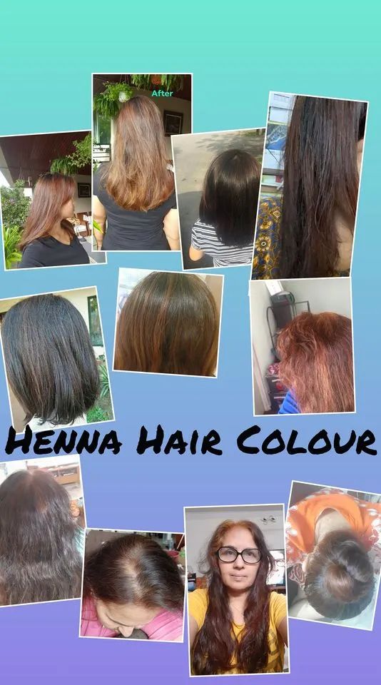 CARING MOMS Henna Hair Dye | Natural | Safe | Cover Gray Hair | 130 grams  by Asha | Lazada