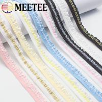 ☫♧ 10/20Meters 12mm Elastic Band Lace Ribbon for Bra Garment Decoration Belt Underwear Shoulder Strap Tape DIY Sewing Accessories